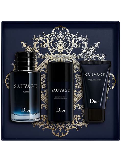 dior homme cologne gift set|dior sauvage gift pack.